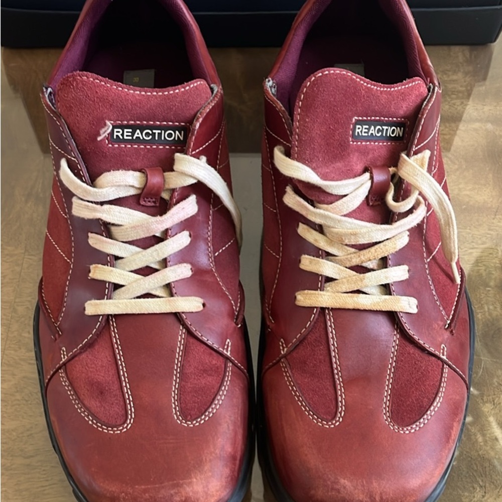 Kenneth Cole Reaction Men's Burgundy Sneakers